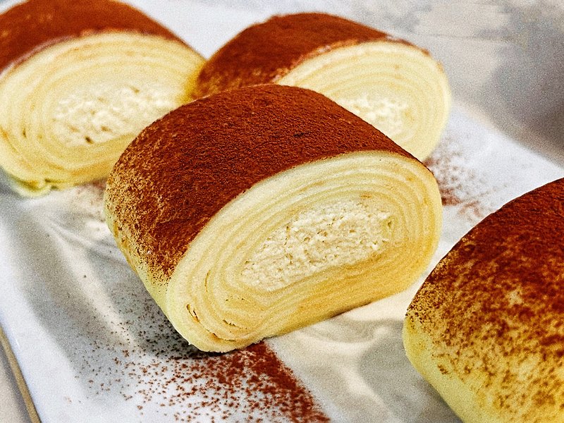 提拉米苏千层卷 - 蛋糕/甜点 - 其他材质 
