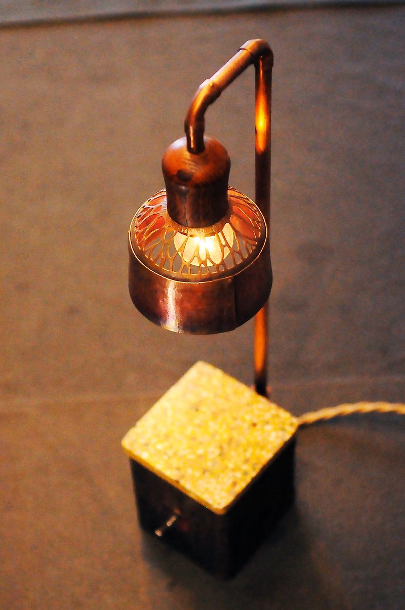 拾光-红铜桌灯 - 灯具/灯饰 - 其他金属 咖啡色