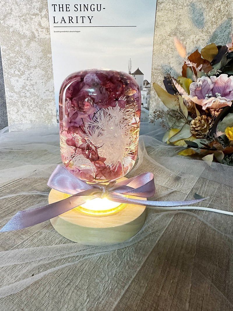 KL-水母瓶浮油花礼 - 灯具/灯饰 - 植物．花 