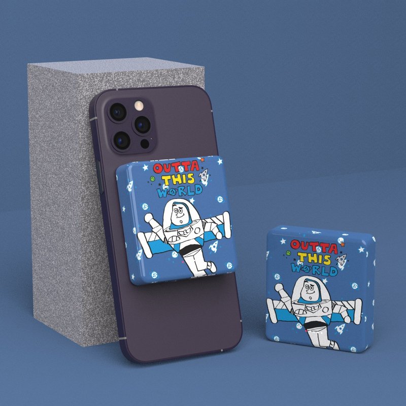 【限量】 迪士尼 Toy Story 8000mAh 磁吸式行动充电 - 巴斯光年 - 充电宝/传输线 - 塑料 蓝色