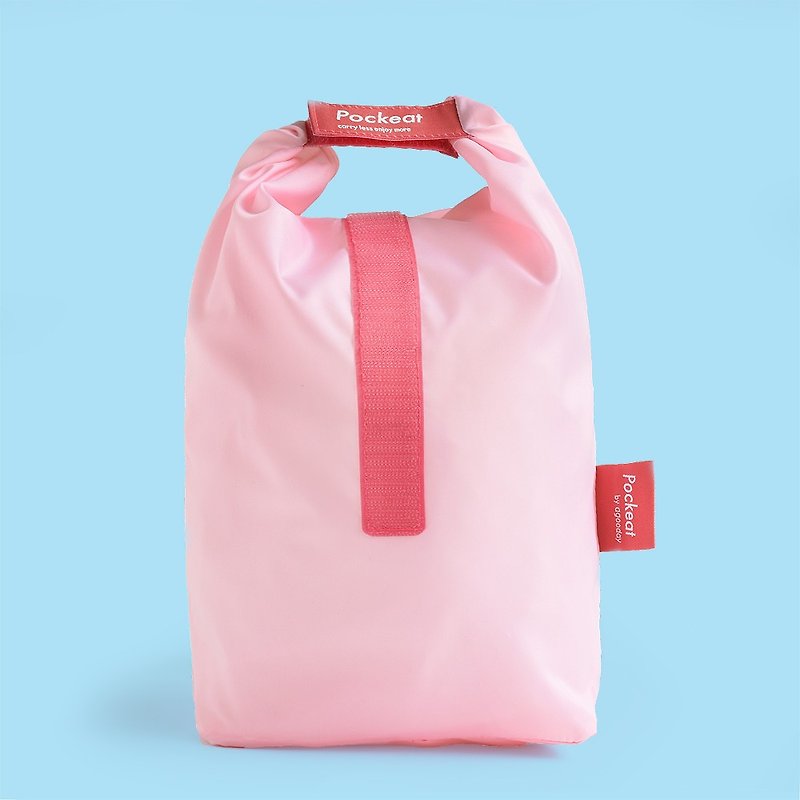塑料 便当盒/饭盒 粉红色 - 好日子 | Pockeat环保食物袋(大食袋)-草莓风味