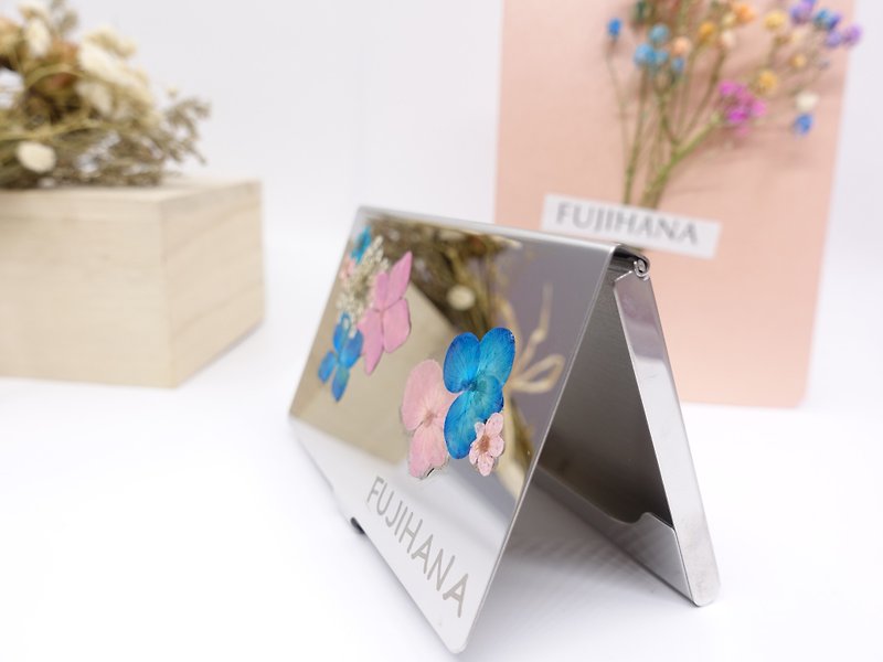 赏花名片盒(绣球花) - 名片夹/名片盒 - 植物．花 银色
