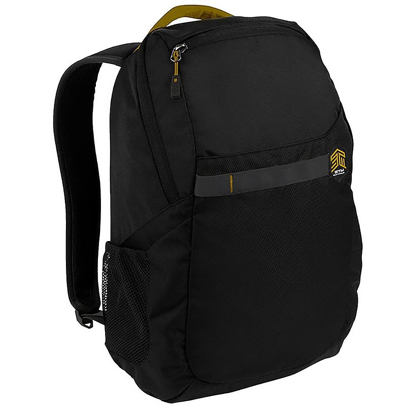 【STM】Saga Backpack 15寸 超轻量笔电后背包 (黑) - 后背包/双肩包 - 其他人造纤维 黑色