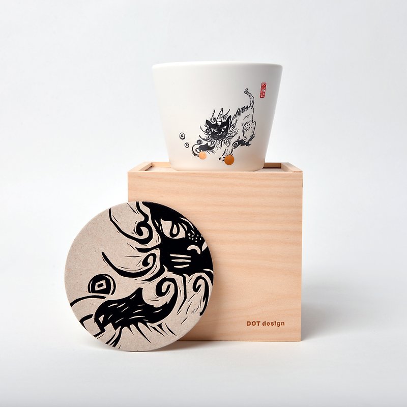 神兽杯-貔貅(秋) - 茶具/茶杯 - 瓷 