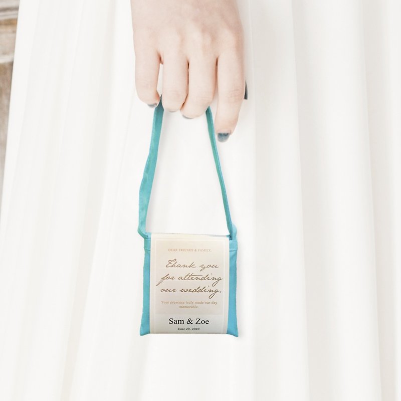 MiniTote 迷你托特袋 婚礼定制包装 (30入) - 手提包/手提袋 - 聚酯纤维 蓝色