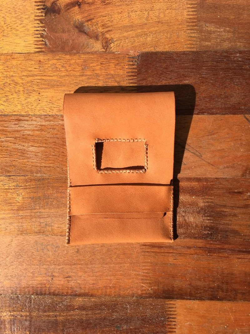 Charging Pouch for Samsung user - 皮件 - 真皮 咖啡色