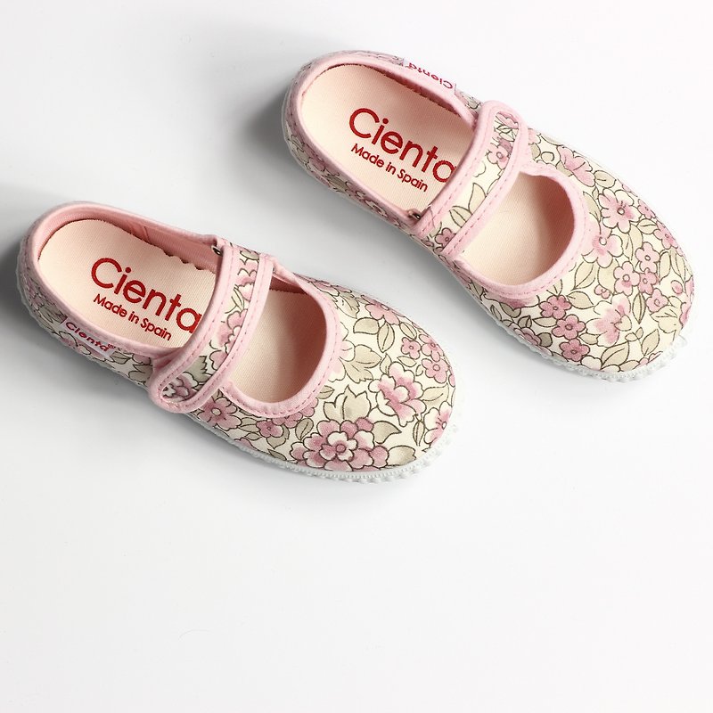 西班牙国民帆布鞋 CIENTA 56068 03粉红色 幼童、小童尺寸 - 童装鞋 - 棉．麻 粉红色