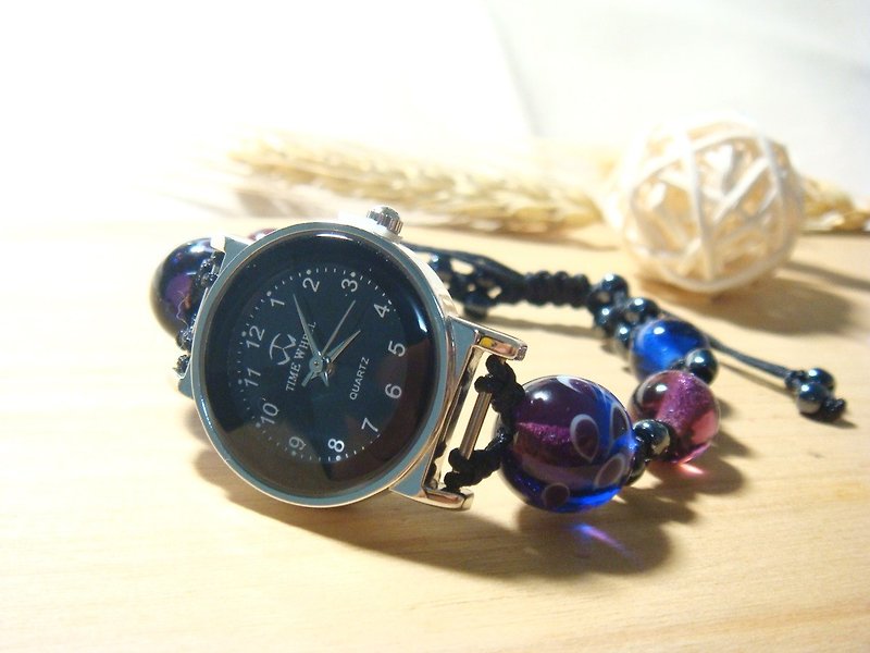 柚子林手工琉璃 - 手表 - 设计款 - 双叶