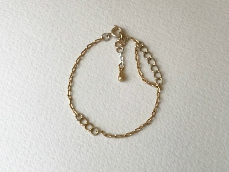 麦（bracelet/Gold color） - 手链/手环 - 其他金属 金色