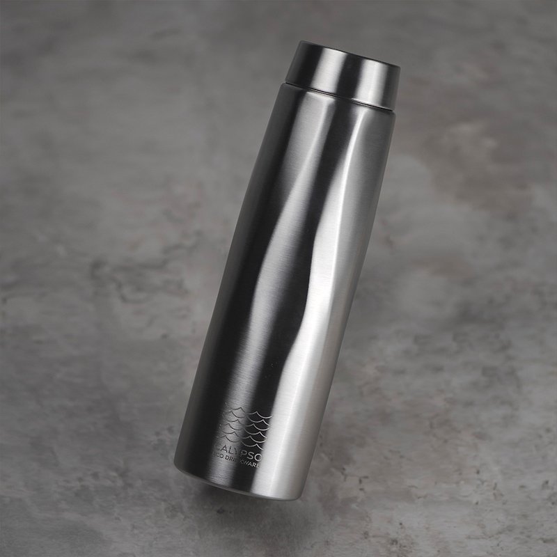 不锈钢 水壶/水瓶 银色 - 【刻字】Essential系列 展现个性 超级轻量 太空银 - 不锈钢水瓶