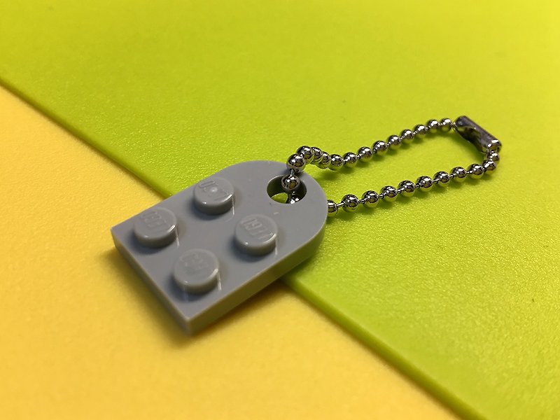 满额599元可加购-秋冬新时尚 积木钥匙圈  兼容乐高LEGO - 钥匙链/钥匙包 - 塑料 多色