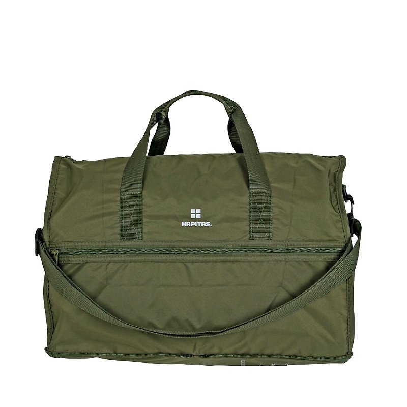 【HAPI+TAS】日本原厂授权 折叠旅行袋(大)-仙人掌绿 - 行李箱/行李箱保护套 - 聚酯纤维 绿色