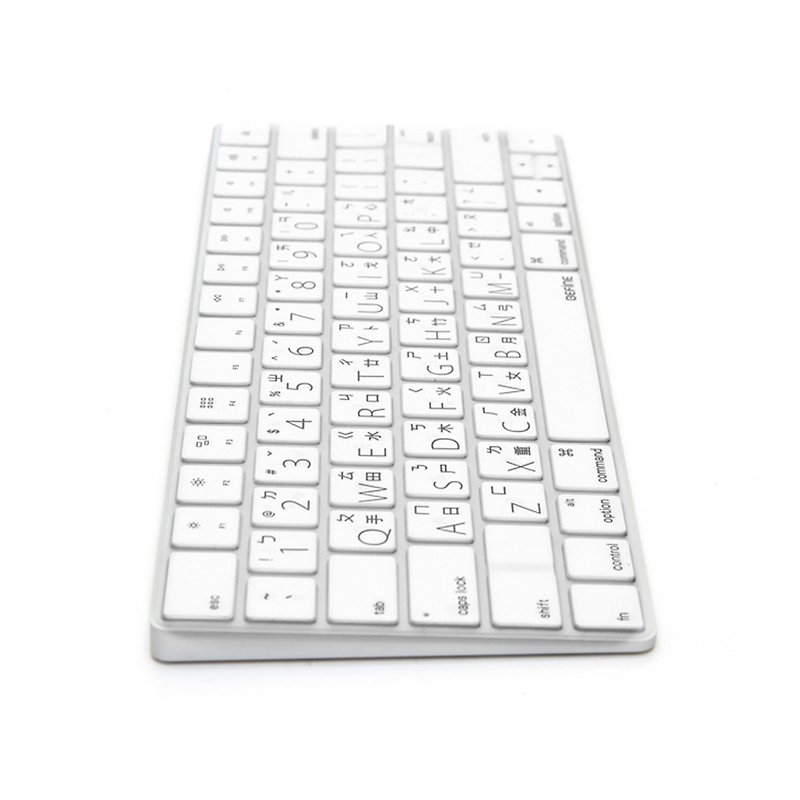 BEFINE KEYBOARDKEYSKIN 中文键盘保护膜白底黑字8809402591039 - 平板/电脑保护壳 - 硅胶 白色