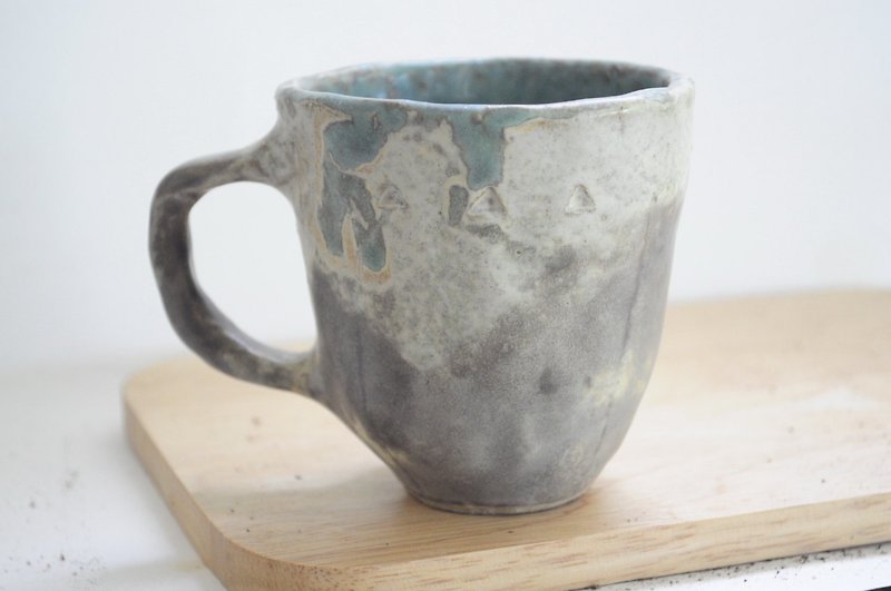 A smooth ceramic mug, 6 oz. - 咖啡杯/马克杯 - 瓷 绿色