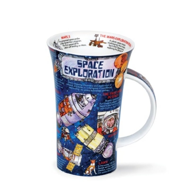 太空探索马克杯 - 咖啡杯/马克杯 - 瓷 