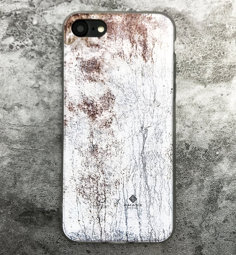 铁锈水泥 iPhone 手机殻 - 手机壳/手机套 - 塑料 白色