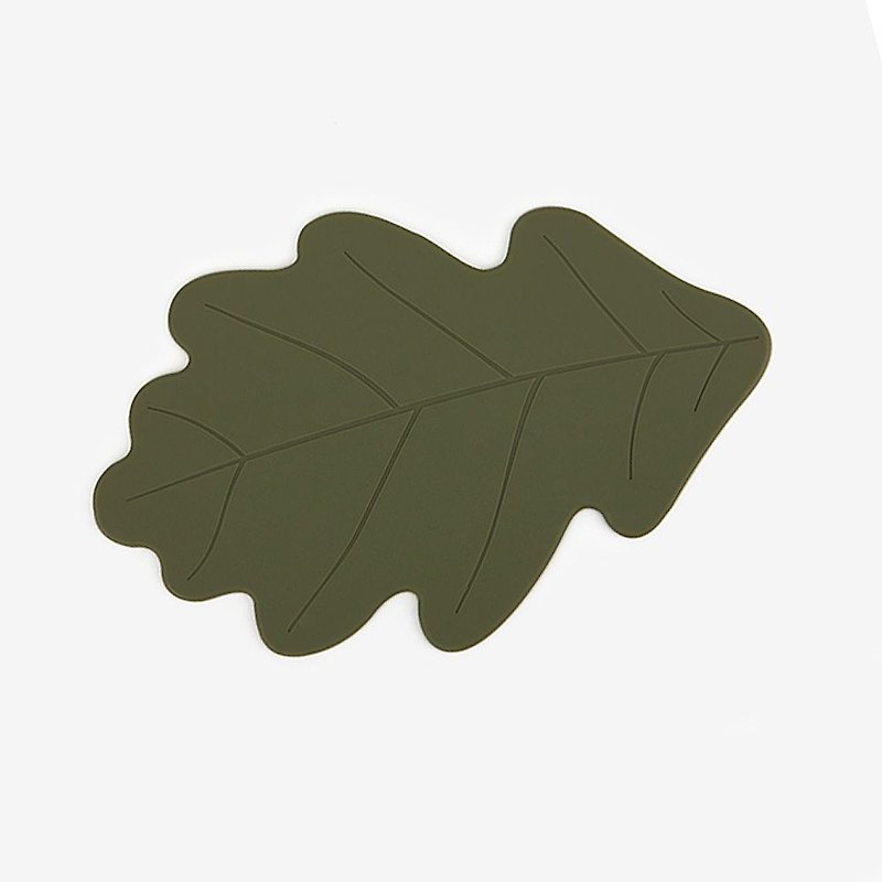 Dailylike 森林硅胶隔热垫-05橡木叶,E2D49450 - 杯垫 - 硅胶 绿色