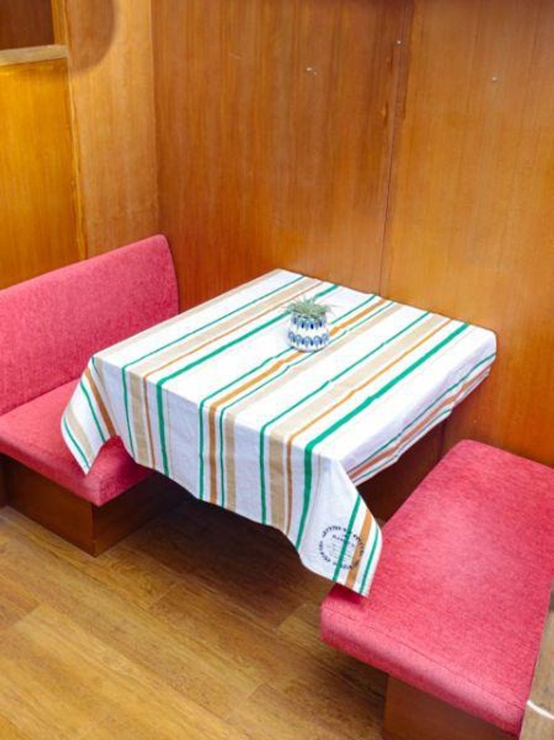 Basque Stripe Inspired Tablecloth - 其他 - 其他材质 