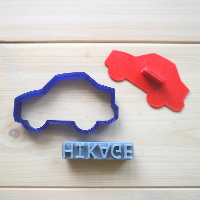 cookie cutter ( toy car / HIKAGE ) - 厨房用具 - 塑料 