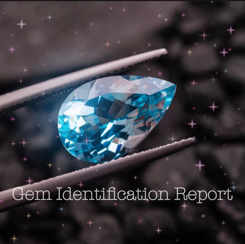 Central Gemstone Research Institute Colored stone identification report creation