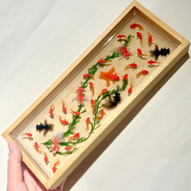金鱼捞取节水缸，特大 - 摆饰 - 树脂 红色