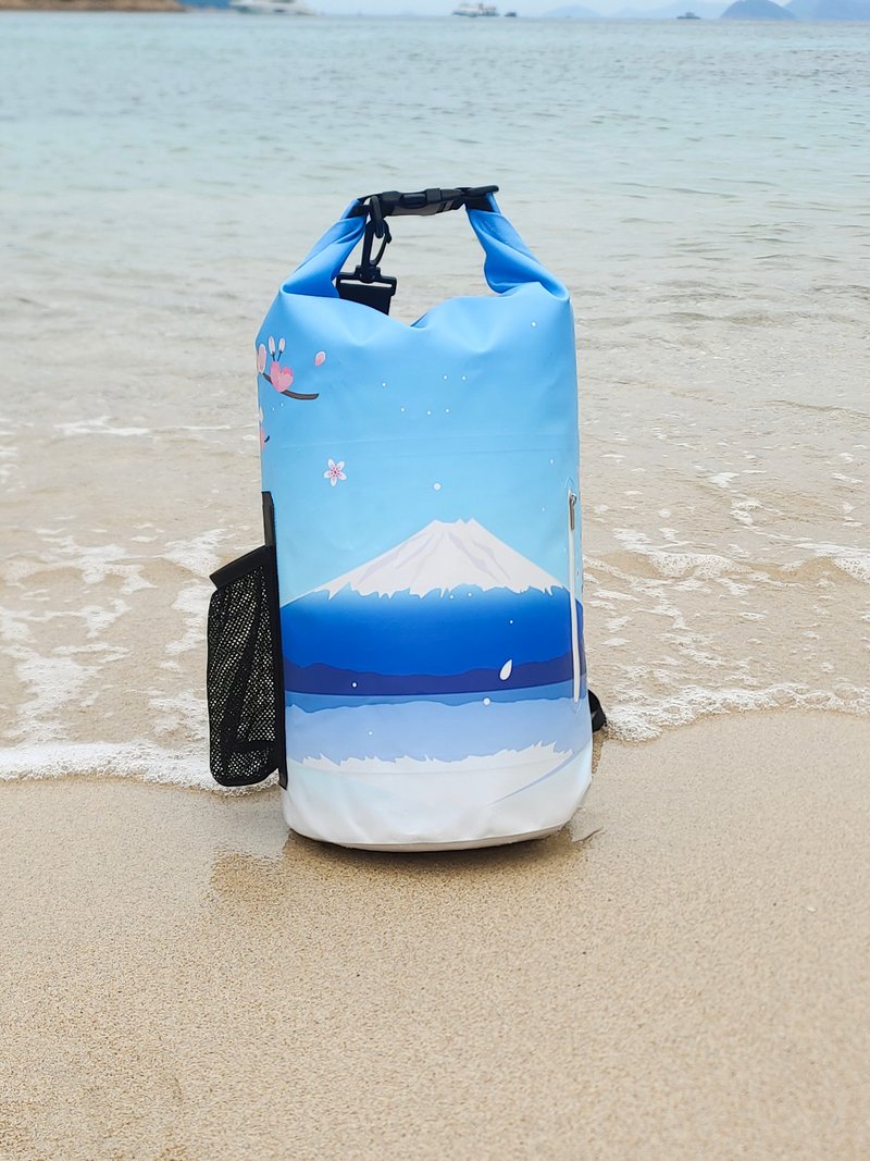 富士山防水袋15L  原创设计 独木舟 直立板 sup 浮潜 - 运动/健身用品 - 防水材质 