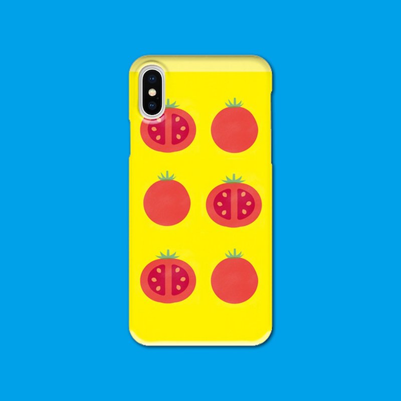 トマトのスマホケース - 手机壳/手机套 - 塑料 黄色