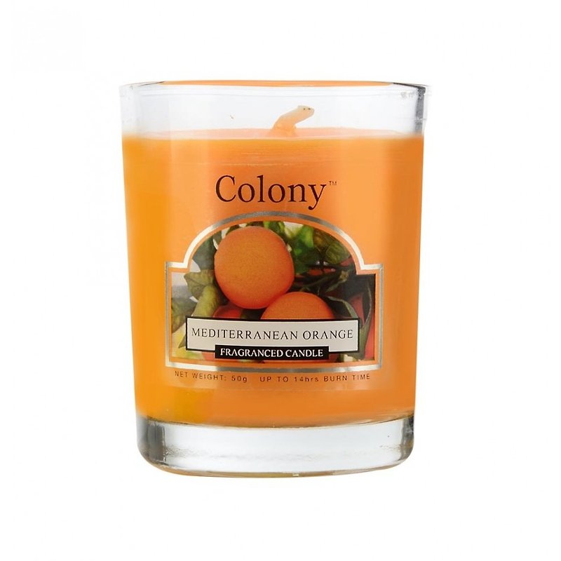 英伦香氛 Colony系列 地中海橙 小罐玻璃蜡烛 - 蜡烛/烛台 - 蜡 