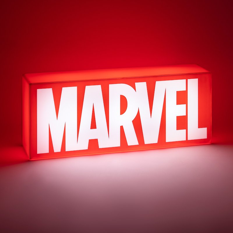 Paladone Marvel LOGO立体LED造型灯 - 灯具/灯饰 - 塑料 红色
