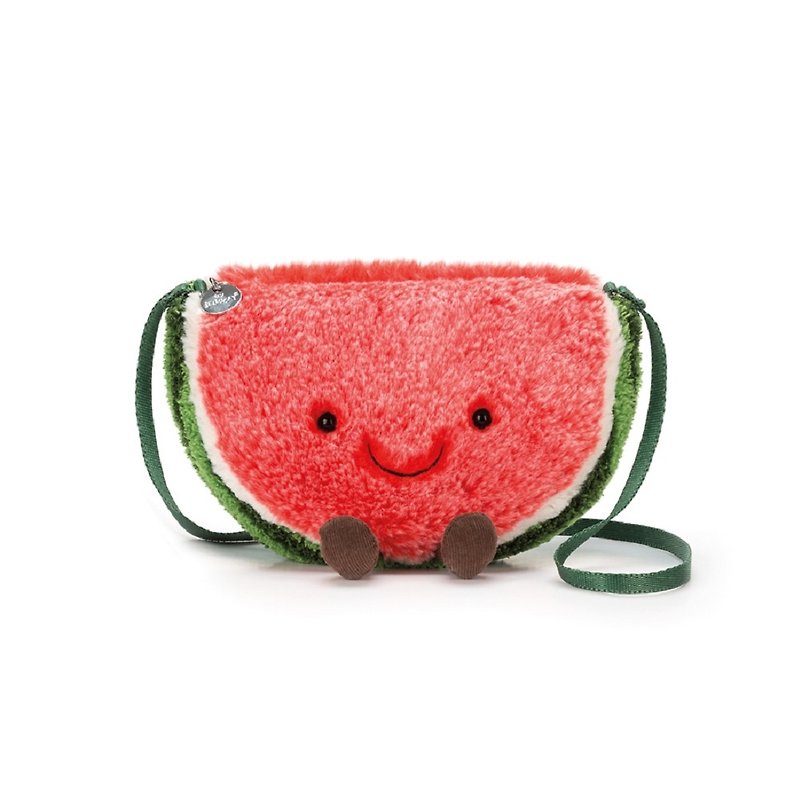 斜背包 - Amuseable Watermelon Bag 西瓜娃娃 西瓜斜背包 - 侧背包/斜挎包 - 聚酯纤维 
