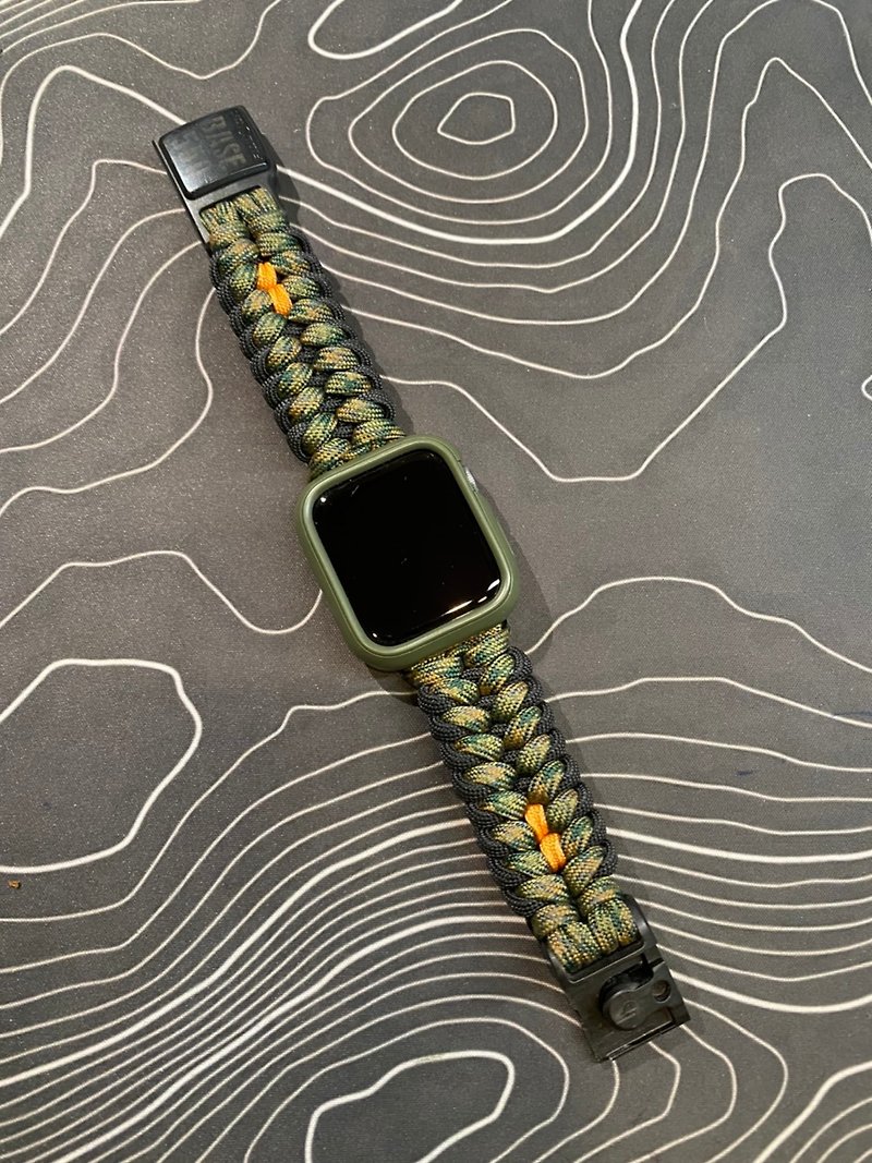 Apple Watch Magnetic Paracord Watchband | 磁扣型伞绳表带 - 表带 - 尼龙 