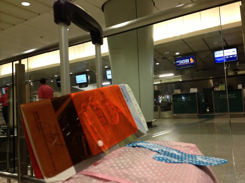 Keep Calm霓虹果冻登机证护照套 - 橙 啡 - 护照夹/护照套 - 塑料 橘色