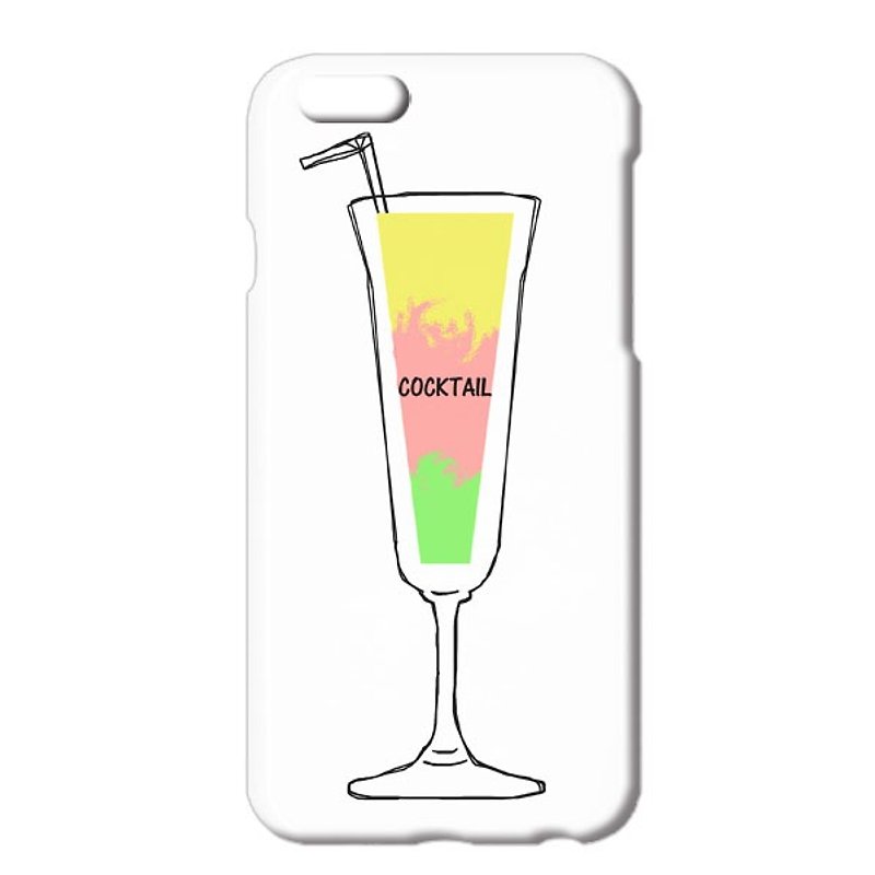 [iPhoneケース] Cocktail - 手机壳/手机套 - 塑料 白色