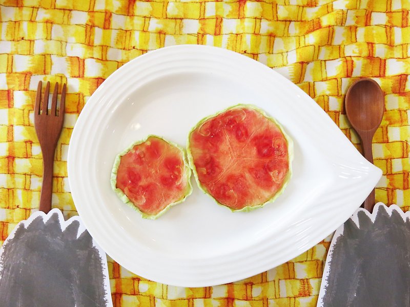 幸福果铺-手工红肉西瓜干分享包 - 水果干 - 新鲜食材 红色