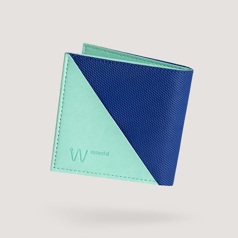 Baggizmo Wiseward Essential RFID protected bi-fold wallet - True Blue - 皮夹/钱包 - 环保材料 多色