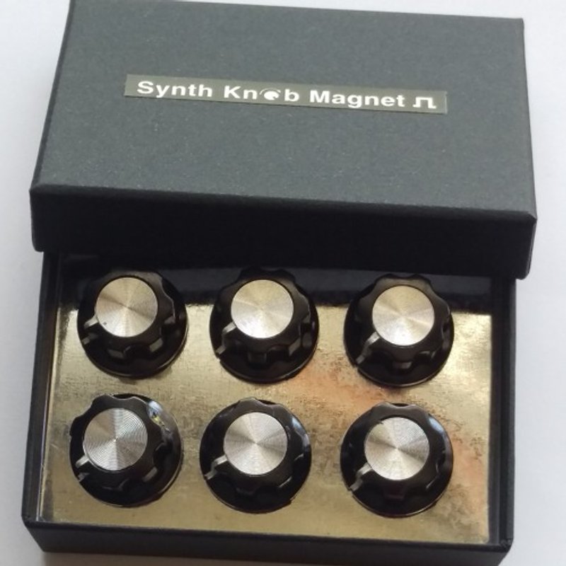 【マグネット】SKMクラシック6 Synth Knob Magnet - 其他 - 塑料 