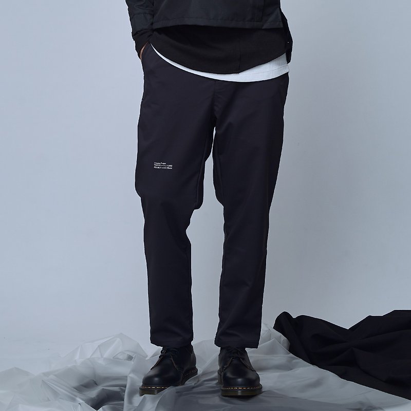 PHABLIC x DYCTEAM - Pocket Pants 日本设计师联名防水八口袋裤 - 男士长裤 - 聚酯纤维 黑色