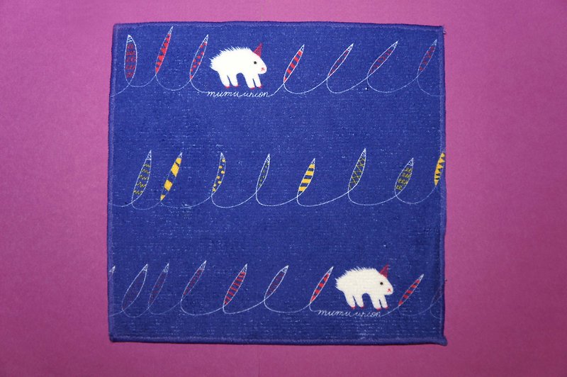 毛巾方巾系列 彩笔款 - 毛巾浴巾 - 其他人造纤维 蓝色