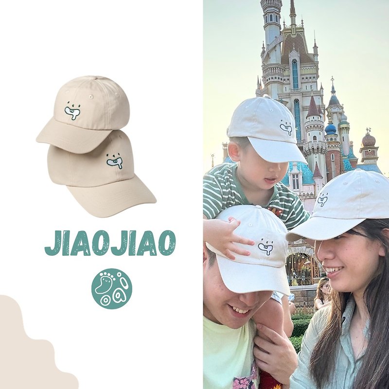 JiaoJiao脚郊_亲子家庭老帽(一组三顶) - 婴儿帽/发带 - 棉．麻 