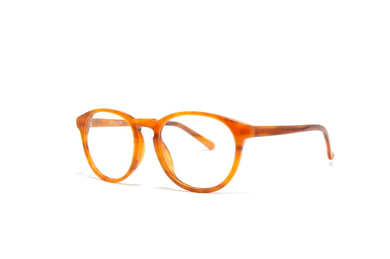 光学眼镜│手工板材│焦糖色│复古梨形大框│2is 5068C3│ - 眼镜/眼镜框 - 其他材质 咖啡色