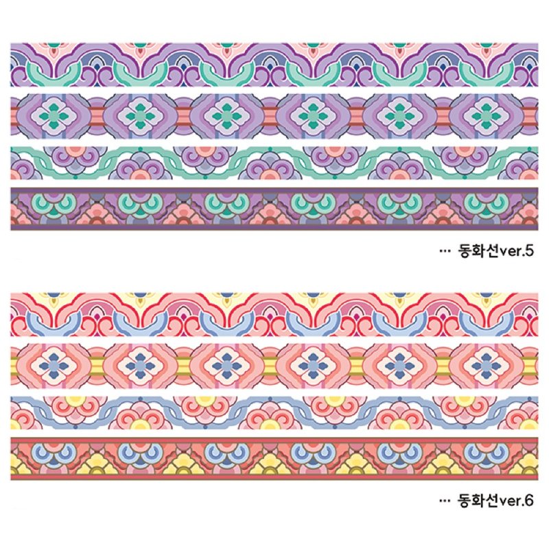 6种 - 东方童话线（honne市场）blackraccoon - 贴纸 - 纸 多色