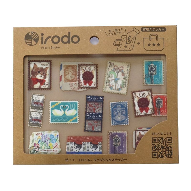 【irodo】タンブル (ノンアイロン　布用転写シール) - 贴纸 - 其他材质 多色