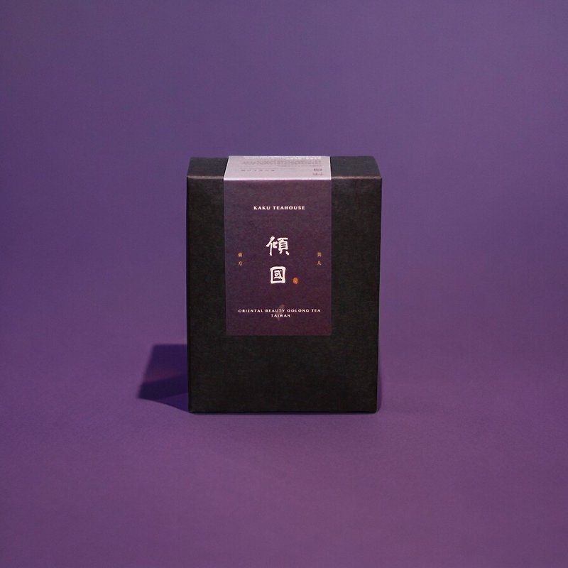 【 倾国 东方美人茶包 】独立真空锁味包装(8包)台湾原叶三角茶包 - 茶 - 其他材质 紫色