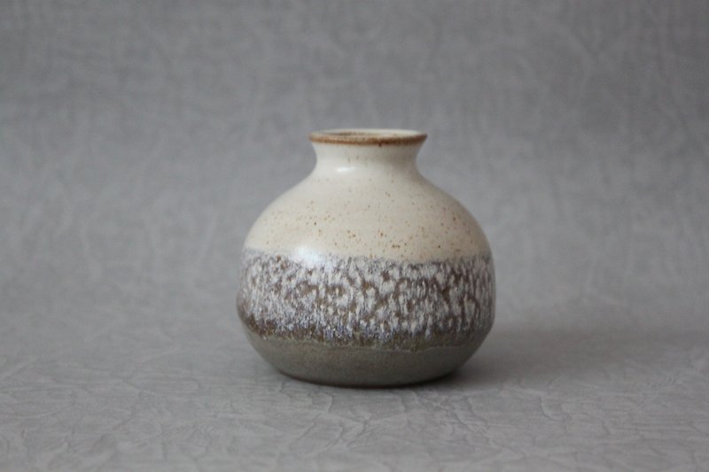 青白花器-圆 - 花瓶/陶器 - 陶 