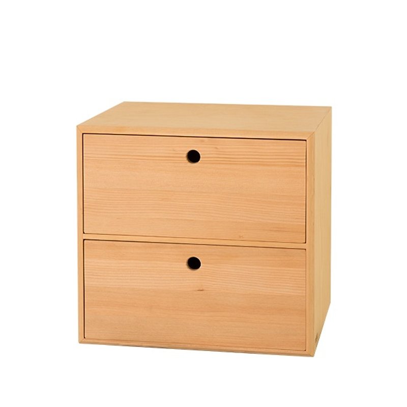 【有情门STRAUSS】─小巢置物盒(双抽) - 收纳用品 - 木头 