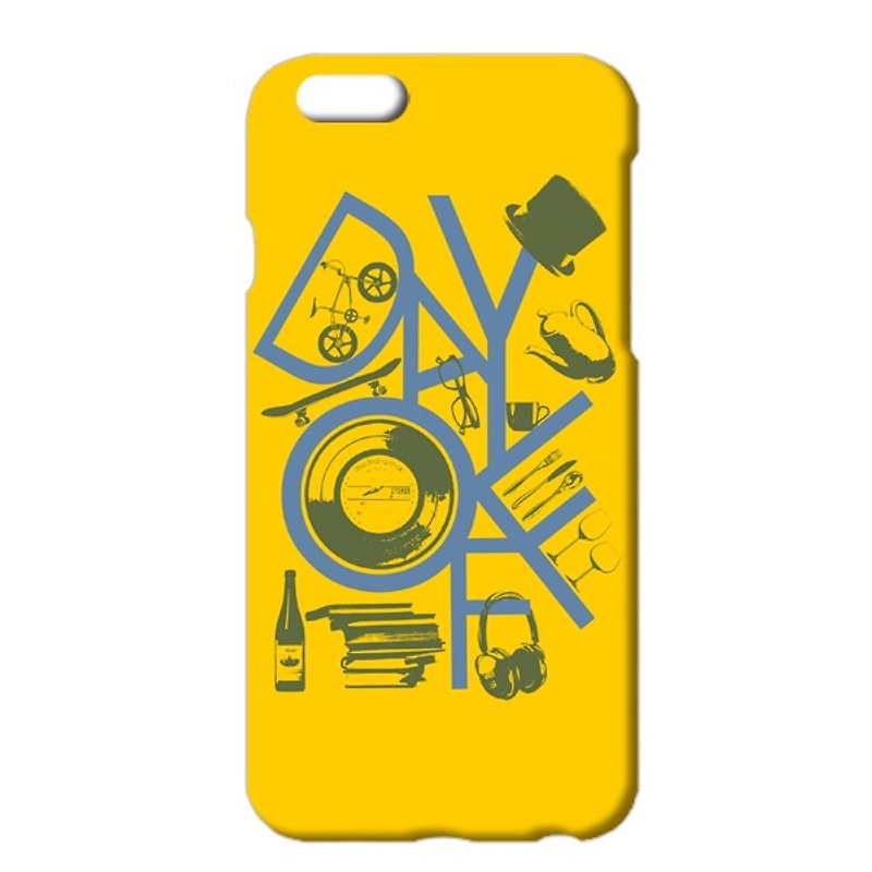 [iPhone ケース] DAY OFF - 手机壳/手机套 - 塑料 黄色
