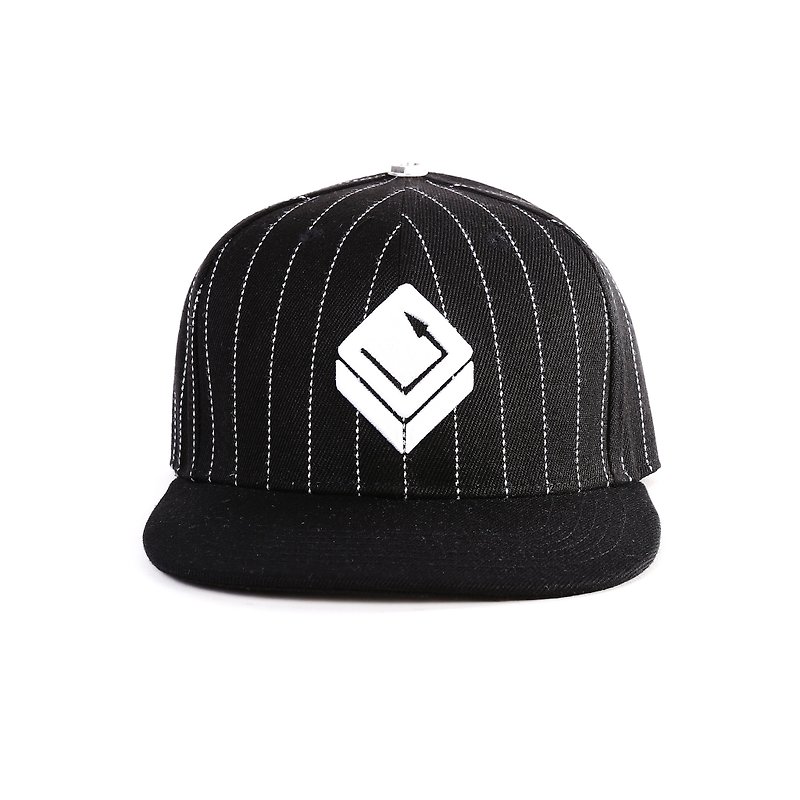 2016 RITE Logo品牌独创｜经典棒球帽(黑条纹) - 帽子 - 防水材质 黑色