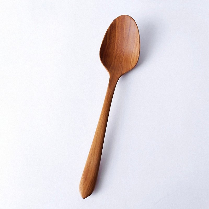 Lotus 柚木汤匙 - 餐刀/叉/匙组合 - 木头 咖啡色