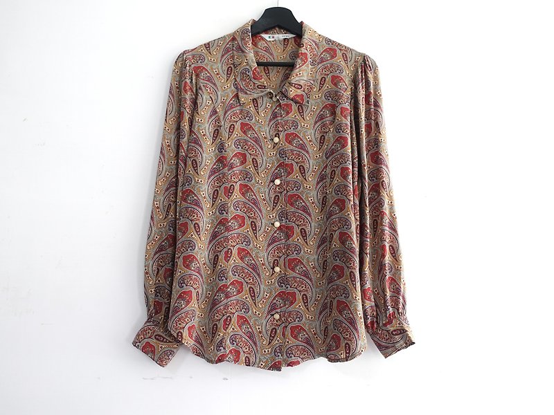 Awhile一时 | Vintage 长袖衬衫 no.565