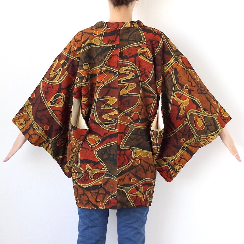 elegant kimono, haori, Japanese kimono, oriental, silk kimono/3164
